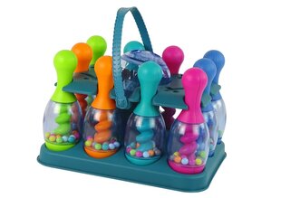 Rotaļlietu boulinga komplekts ar izgaismotu bumbu cena un informācija | Rotaļlietas meitenēm | 220.lv