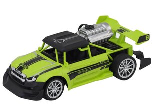 Tālvadības pults vadāma automašīna ar dūmu efektu, zaļa cena un informācija | Rotaļlietas zēniem | 220.lv