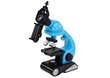 Izglītojošs mikroskops ar piederumiem bērniem, zils cena un informācija | Attīstošās rotaļlietas | 220.lv