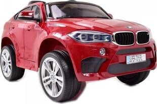 Vienvietīgs elektromobilis bērniem Super-Toys BMW X6M cena un informācija | Bērnu elektroauto | 220.lv