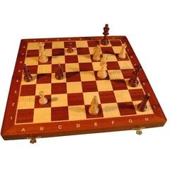 Koka šahs Staunton Nr. 4, 41x41 cm cena un informācija | Galda spēles | 220.lv
