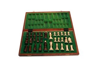 Koka šahs Junior, 42x42 cm cena un informācija | Galda spēles | 220.lv