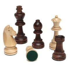 Koka šaha figūriņas Staunton Nr. 4 cena un informācija | Galda spēles | 220.lv