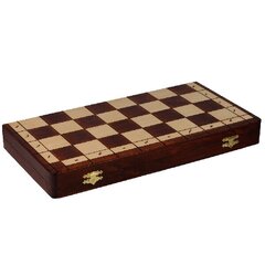 Koka šahs Club, 38x38 cm cena un informācija | Galda spēles | 220.lv