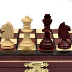 Magnētiskais šahs mini, melns cena un informācija | Galda spēles | 220.lv