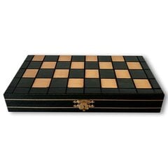 Magnētiskais šahs mini, zaļš cena un informācija | Galda spēles | 220.lv