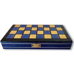 Magnētiskais šahs mini, zils cena un informācija | Galda spēles | 220.lv