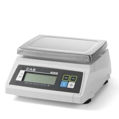 Водонепроницаемые электронные кухонные весы, CAS, 30 кг. / 10 g. цена и информация | Кухонные весы | 220.lv
