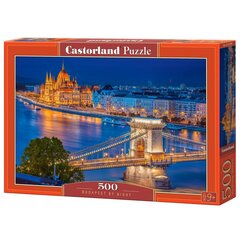 Пазл Castorland Budapest by Night, 500 деталей цена и информация | Пазлы | 220.lv