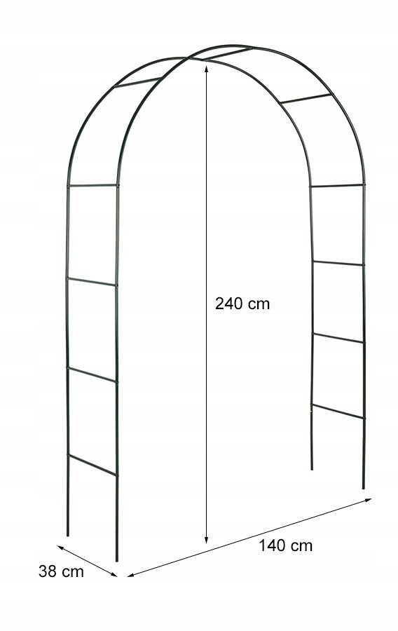 Augu arka Fluxar home AR309, 240 cm cena un informācija | Ziedu statīvi, puķu podu turētāji | 220.lv