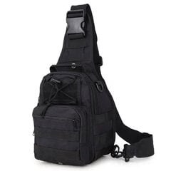 Тактическая сумка через плечо, Omimar, 20л, Черный цена и информация | Туристические, походные рюкзаки | 220.lv