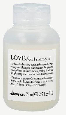 Šampūns viļņainiem un cirtainiem matiem Davines Love Curl Shampoo, 75 ml цена и информация | Šampūni | 220.lv