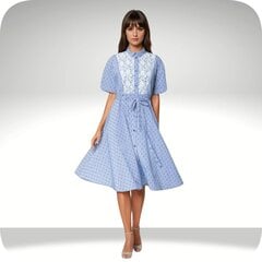 Платье для женщин Summer striped II, синее/белое цена и информация | Платья | 220.lv