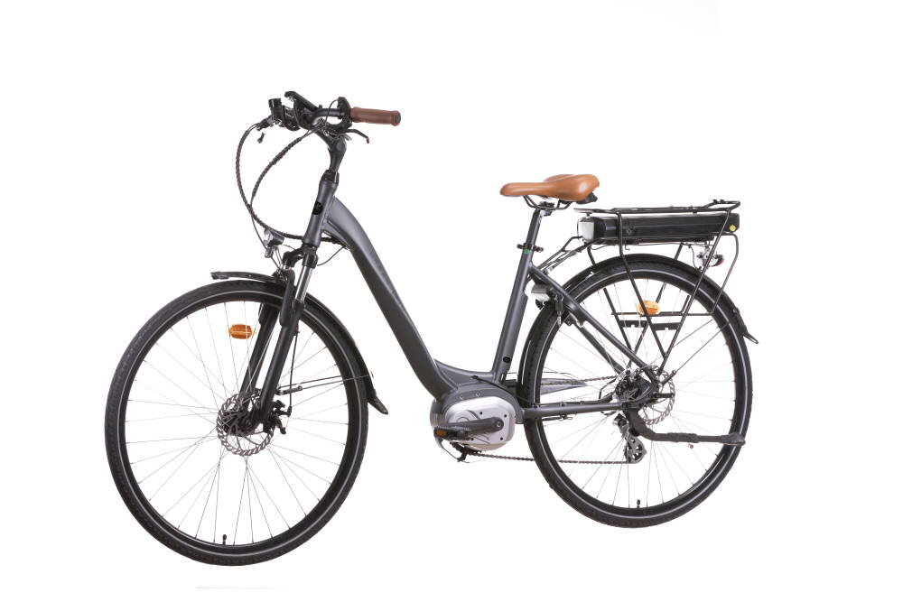 Elektriskais velosipēds Urban 600 28", pelēks cena un informācija | Elektrovelosipēdi | 220.lv