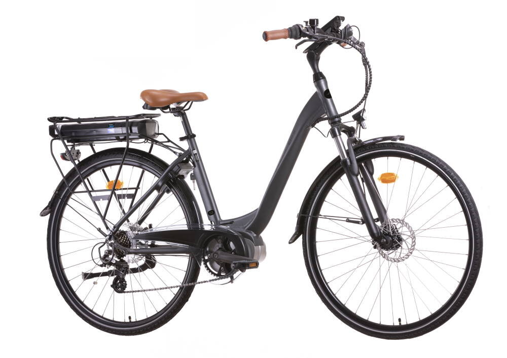 Elektriskais velosipēds Urban 600 28", pelēks цена и информация | Elektrovelosipēdi | 220.lv