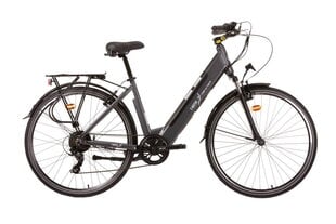 Электровелосипед DENVER EMOTIVE, размер 28", серый цена и информация | Электровелосипеды | 220.lv