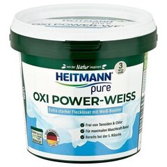HEITMANN PURE OXI Power Пятновыводитель 500 г белый цена и информация | Средства для стирки | 220.lv