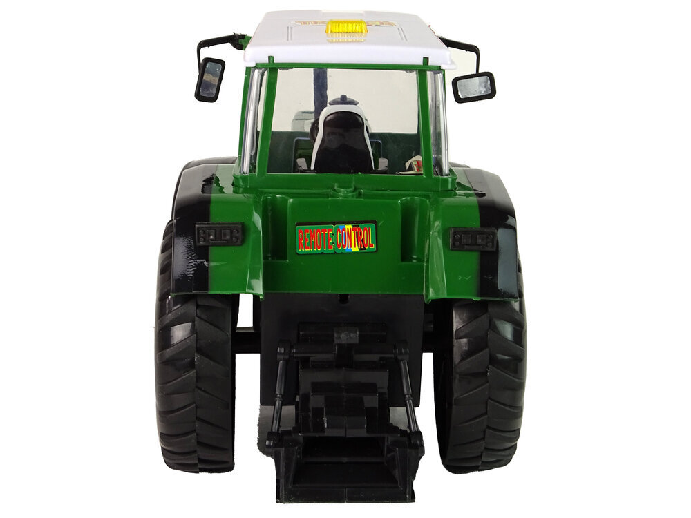 Tālvadības pults vadāms traktors F975, zaļš cena un informācija | Attīstošās rotaļlietas | 220.lv