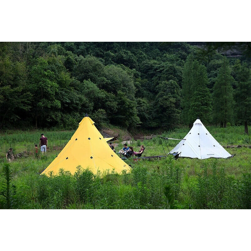 Telts Naturehike Pyramid, dzeltena cena un informācija | Teltis | 220.lv