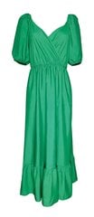 Платье женское Kinga, зеленое цена и информация | Платья | 220.lv