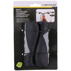 Velosipēdu rokturi Dunlop, 12 cm, 2 gab cena un informācija | Velo rokturi | 220.lv