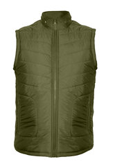 Pantoneclo vīriešu veste ar kapuci - NYLN-007 (Mehendi) цена и информация | Мужские жилетки | 220.lv