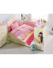 Karna bērnu gultas veļas komplekts Vak Vak, 100x150, 4 daļas cena un informācija | Bērnu gultas veļa | 220.lv