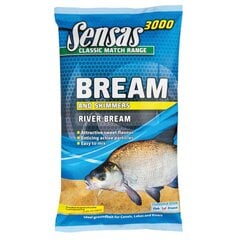 Ēsma zivīm Bait Sensas 3000 UK River Bream, 1kg цена и информация | Прикормки | 220.lv