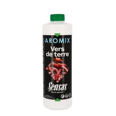 Šķidrais aromāts Sensas Aromix Earthworm, 500ml cena un informācija | Ēsmas | 220.lv