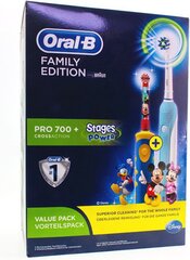 Oral-B Pro 700 + Stages Power цена и информация | Электрические зубные щетки | 220.lv