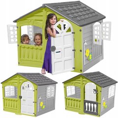 Bērnu rotaļu namiņš Fluxar home 5003, zaļš cena un informācija | Bērnu rotaļu laukumi, mājiņas | 220.lv