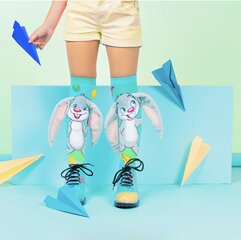 Цветные носки Madmia Hop hop bunny цена и информация | Носки, колготки для девочек | 220.lv