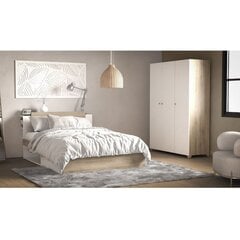 Skapis Aatrium Izzy, 134x51x188 cm, balts cena un informācija | Skapji | 220.lv