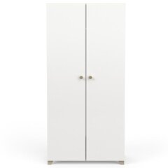 Шкаф Aatrium Izzy, 90.3x51.7x188.2 см, белый цена и информация | Шкафы | 220.lv