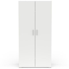 Шкаф Aatrium Izzy, 90x51x185 см, белый цена и информация | Шкафы | 220.lv