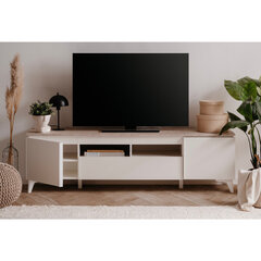 TV galdiņš Aatrium Bertrix, 177x40x51 cm, balts cena un informācija | TV galdiņi | 220.lv