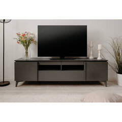 TV galdiņš Aatrium Bertrix, 177x40x51 cm, pelēks cena un informācija | TV galdiņi | 220.lv