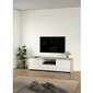TV galdiņš Aatrium Next, 177x48x52 cm, balts/brūns цена и информация | TV galdiņi | 220.lv