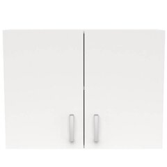 Верхний кухонный шкаф Soy, 80x28x60, белый цена и информация | Кухонные шкафчики | 220.lv