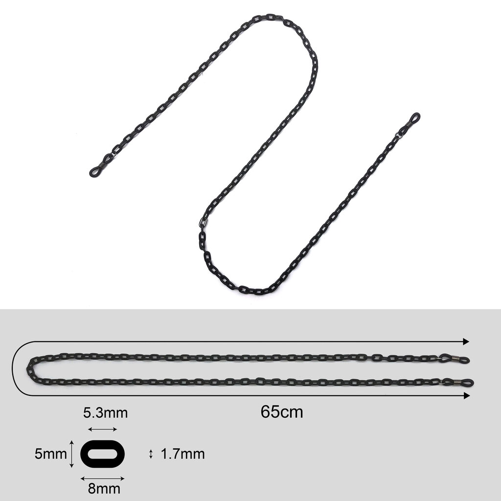 Briļļu ķēde, 1 gab. cena un informācija | Briļļu un lēcu aksesuāri | 220.lv