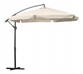 Зонт складной садовый Lehmann, коричневый цена и информация | Зонты, маркизы, стойки | 220.lv