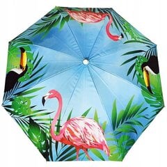 Pludmales lietussargs Maverick, 160x160 cm, dažādu krāsu cena un informācija | Saulessargi, markīzes un statīvi | 220.lv