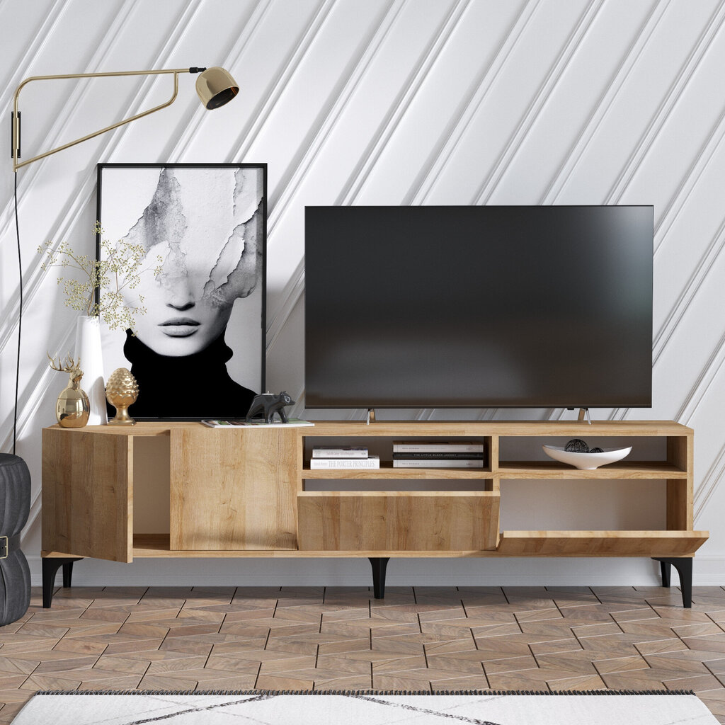 TV galdiņš Kalune Design Ross, brūns cena un informācija | TV galdiņi | 220.lv