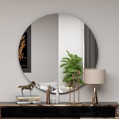 Spogulis Kalune Design Zeos, melns cena un informācija | Spoguļi | 220.lv