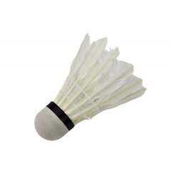 Badmintona volāniņi Shuttlecocks, 3 gab, balti цена и информация | Комплект бадминтона Sportech 4+S 000226 | 220.lv