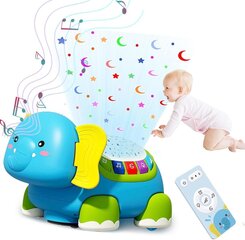 Muzikālā rotaļlieta ar tālvadības pulti Zilonis Täpsustamata cena un informācija | Rotaļlietas zīdaiņiem | 220.lv