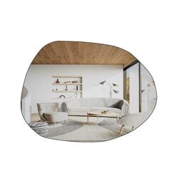 Spogulis Kalune Design Liora, sudrabains cena un informācija | Spoguļi | 220.lv