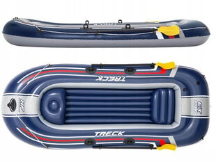Piepūšamā laiva Inflatable Bestway, 270 kg, zila cena un informācija | Laivas un kajaki | 220.lv