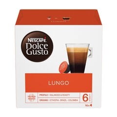 Kafijas kapsulas Nescafe Dolce Gusto Caffe Lungo, 16 gab. цена и информация | Кофе, какао | 220.lv