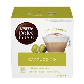 Kafijas kapsulas Nescafe Dolce Gusto Cappucino, 16 gab., 200 g cena un informācija | Kafija, kakao | 220.lv